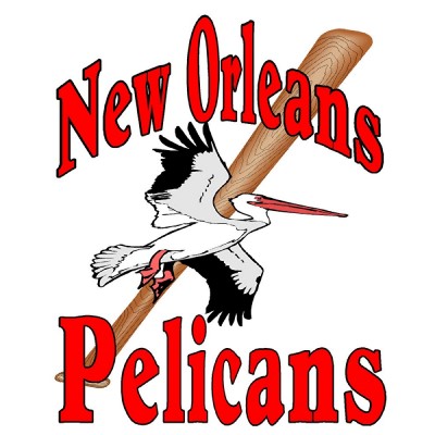 New Orleans Pelicans Baseball Logo