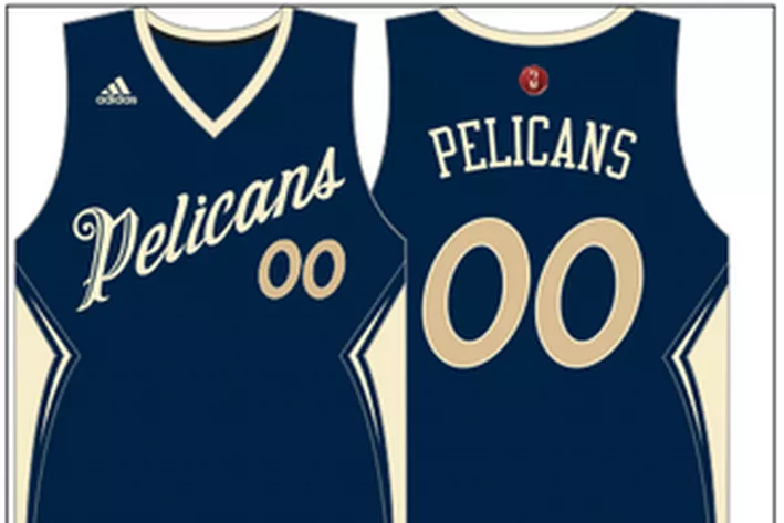 pelicans christmas jersey